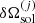 $ \delta \Omega_{\mathrm{sol}}^{(j)} $