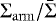 $\Sigma_{\mathrm{arm}}/\bar{\Sigma}$