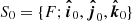 $ S_0=\{F;\boldsymbol{\hat{i}}_0, \boldsymbol{\hat{j}}_0, \boldsymbol{\hat{k}}_0\} $