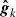 $ \boldsymbol{\hat{g}}_k $