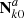 $ {\bf N}_{k0}^a $