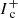 $ I^{+}_{{\text{ c}}} $