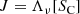 $$ \begin{aligned} J&= \Lambda _{\nu }[S_{\rm C}] \end{aligned} $$