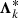 $ {{\boldsymbol{\Lambda}}}^{\ast}_{k} $