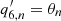$ q^\prime_{6,n}=\theta_n $