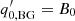 $ q^\prime_{0,\mathrm{BG}} = B_0 $
