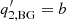 $ q^\prime_{2,\mathrm{BG}}=b $