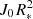 $ J_0 \displaystyle{R}_{\scriptscriptstyle{*}}^2 $