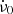$ \dot \nu_0 $