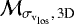 ${\cal{M}}_{\sigma_{\textrm{v}_{\textrm{los}}}\textrm{,\,3D}}$
