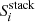 $ S^{\rm stack}_i $