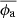 $ \overline{\phi_{\mathrm{a}}} $
