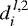 $d^{\,l,2}_i$