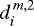 $d^{\,m,2}_i$