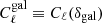 $ {C_{\ell}^{\mathrm{gal}}} \equiv C_\ell(\delta_{\rm gal}) $