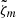 $ \tilde{\zeta}_m $