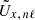 $ \tilde{U}_{x,\,n \ell} $