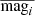 $ \overline{\mathrm{mag}_i} $