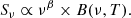 $$ \begin{aligned} S_{\nu } \propto \nu ^{\beta } \times B(\nu , T). \end{aligned} $$