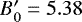$B_0&#x0027;\;{=}\;5.38$