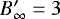 $B&#x0027;_{\infty}=3$