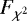$F_{\chi^2}$
