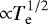 ${\propto}T_{\textrm{e}}^{1/2}$