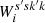 $ W_{i}^{s{^{\prime}}s k{^{\prime}}k} $