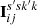 $ \mathbf{I}_{ij}^{s{^{\prime}}sk{^{\prime}}k} $