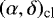 $(\alpha,\delta)_{\textrm{cl}}$