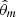 $ \hat{\theta}_m $