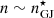 $ n \sim n_{\rm GJ}^\star $