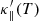 $ \kappa_\parallel^{\prime}(T) $