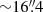 $ {\sim}16{{\overset{\prime\prime}{.}}}4 $