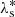 $ {\lambda}^*_{\rm s} $