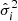 $ \hat \sigma_i^2 $