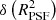 $ \delta\left(R^2_\mathrm{PSF}\right) $