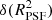 $ \delta(R^2_\mathrm{PSF}) $