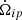 $ \dot{\Omega}_{ip} $