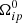 $ \Omega_{ip}^0 $