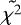 $\tilde{\chi^2}$