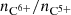 $ n_{\mathrm{C}^{6+}}/n_{\mathrm{C}^{5+}} $
