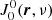 $ J^0_0 (\boldsymbol{r},\nu) $