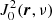 $ J^2_0 (\boldsymbol{r},\nu) $