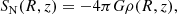 $$ \begin{aligned} S_\mathrm{N} (R,z)=-4\pi G\rho (R,z), \end{aligned} $$