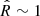 $ \hat{R}\sim1 $