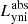 $ L_\text{yni}^\text{abs} $