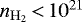 $n_{\mathrm{H_2}}\,{<}\,10^{21}\,$