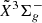 $ \tilde{X} ^{3}\Sigma_{g} ^{-} $