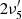 $ 2\nu_5^\prime $